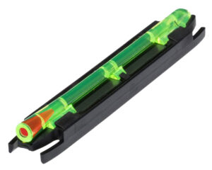 HiViz M400 M-Series Magnetic Front Sight Black | Green with Red Center Fiber Optic Front Sight