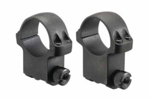 Ruger 90409 5BHM/6BHM Scope Ring Set Matte Black 1" High