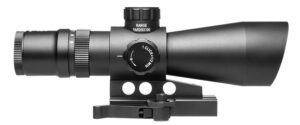 NcStar Mark III Tactical Gen II 3-9x42mm P4 Sniper Rifle Scope - Black Anodized