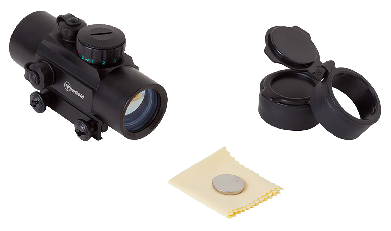 Firefield FF26008 Agility Matte Black 1x 30 mm 1 MOA/5 MOA Red/Green Dot Multi Reticle