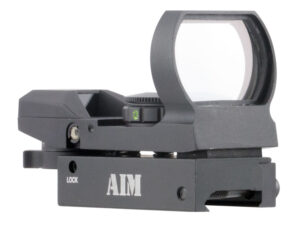 Aim Sports RT4WF1 Reflex Sight Warfare Edition Matte Black 1x 24mm x 34mm Red/Green Multi Reticle