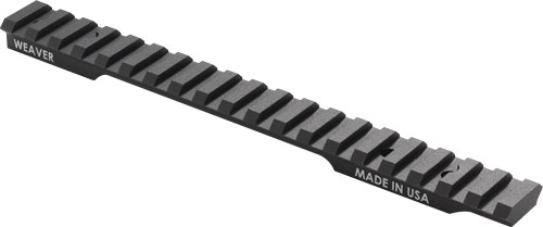 Weaver Mounts 99466 Multi-Slot Base Extended Black Aluminum Fits Savage 10 Short Action
