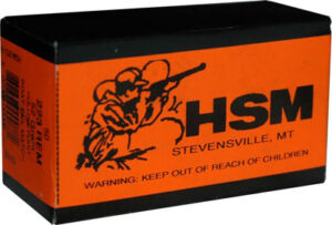 HSM 223 Remington 52GR MATCH BTHP - 50-Round 10BX/CS