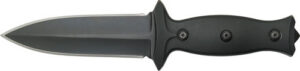 ABKT ELITE BOOT KNIFE 3.5" - BLADE W/ METAL & Nylon CLIPS