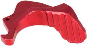 ODIN EXTENDED CHARGING HANDLE - LATCH Red FOR AR-15