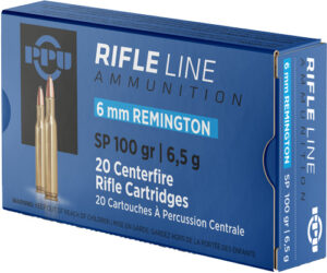 PPU 6MM Remington 100GR SPBT - 20-Round 10BX/CS