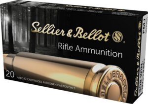 Sellier & Bellot SB308A Rifle .308 Win 147gr Full Metal Jacket 20 Per Box/25 Case