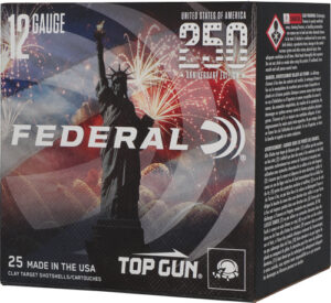 FEDERAL 12 Gauge 2.75" 1-1/8OZ #8 - 1145FPS 250-Round CASE LT 250ANV