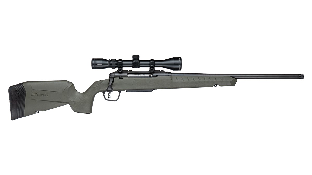 SAVAGE AXIS 2 XP 350 LEGEND - 18" THREADED W/3-9X40 BLK/GRN