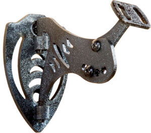 SKULL HOOKER BONE BRACKET - Black