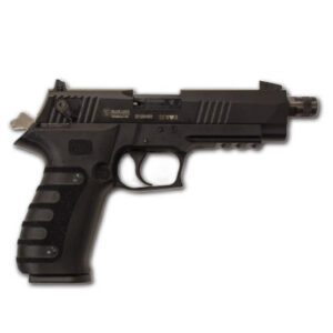Mauser Rimfire 4010102 M20 22 LR 10+1 4.75" Black Steel Threaded Barrel, Black Serrated Slide, Black Aluminum Frame w/Picatinny Rail, Ambidextrous