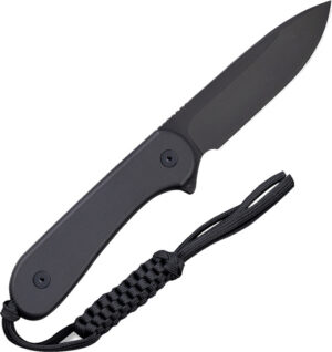 CIVIVI KNIFE ELEMENTUM 3.98" - FIXED Black G10/BLACK D2