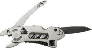 ABKT Cattleman Ranch Hand Multi-Tool 2" Blade Silver