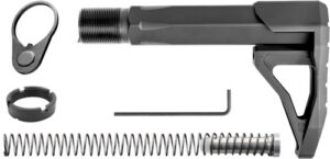 Phase 5 Weapon Systems CMSA Carbine Mini Stock Assembly Black Aluminum for AR15/AR10