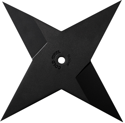 COLD Steel MEDIUM SURE STRIKE - THROWING STAR 3-PACK Black