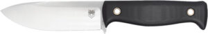 COBRATEC BACK COUNTRY 4.5" - Black W/KYDEX SHEATH 8.1OZ