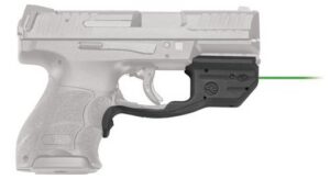 Crimson Trace 0165901 Laserguard H&K VP9/VP9SK/VP40, Green Laser Black Polymer