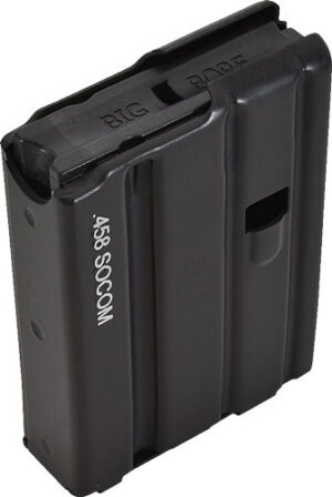 D&H Tactical Magazine 458SOC - 4-Round Black W/LASER LOGO AR15