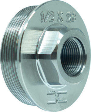 FAXON FFMDSILHUB52802   1/2X28 TTNM  DIRCT THREAD