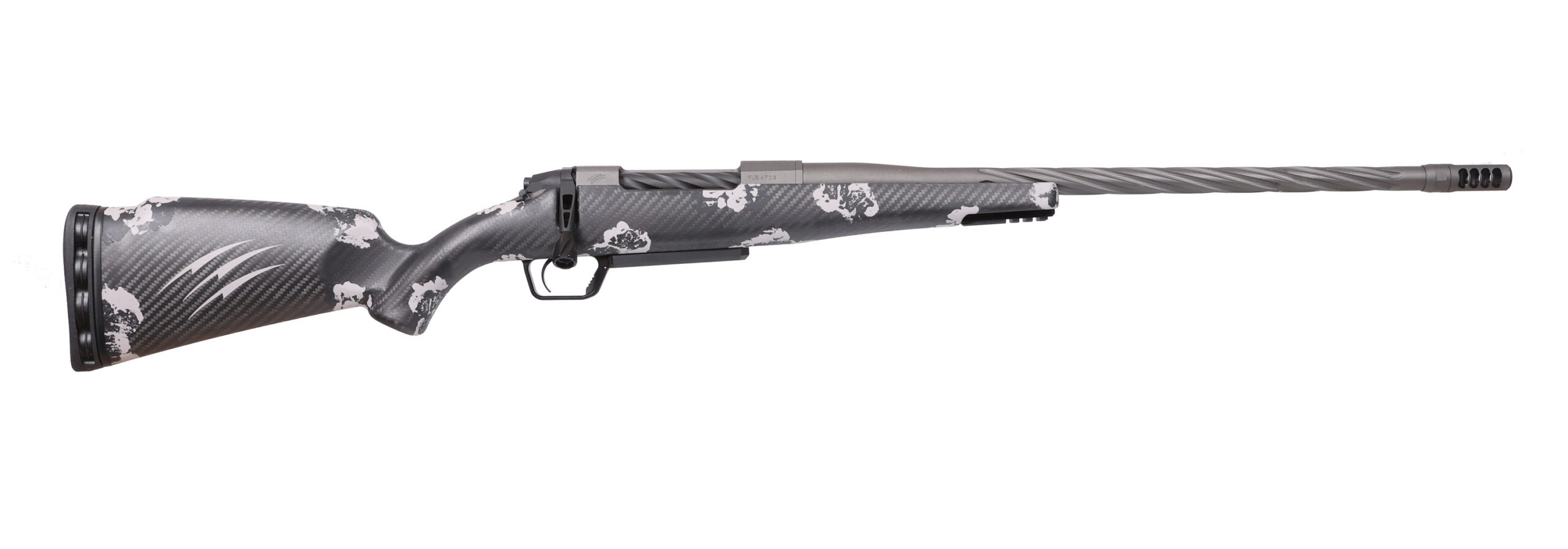 Fierce Firearms ROGSSX22CM22TP Twisted Rogue XP 22 Creedmoor 3+1 22" Tungsten Cerakote Spiral Fluted Threaded Stainless Steel Barrel, Drilled & Tapped Receiver, BiPod Rail Forend, Phantom Camo LR Nega