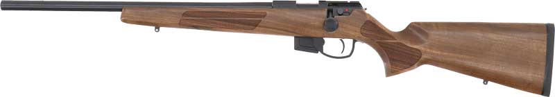 ANSCHUTZ 1761L D HB .17 HMR - 20" BLUED/WALNUT CLASSIC LH