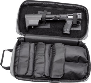 Smith & Wesson 12575 M&P FPC 9mm Luger 17+1/23+1 (3) 16.25" Steel Barrel, Black Anodized Receiver, Adjustable Black Stock, M-LOK Slots w/Picatinny Style Rail Black Polymer Grip