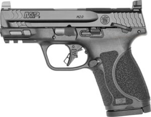 Smith & Wesson 13570 M&P M2.0 Compact 9mm Luger 15+1, 3.60" Black Armornite Stainless Steel Barrel & Optic Cut/Serrated Stainless Steel Slide, Matte Black Polymer Frame w/Picatinny Rail