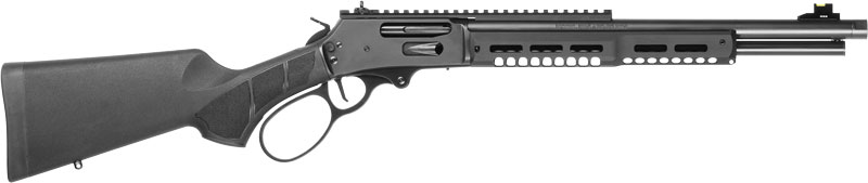Smith & Wesson 14454 1854 Stealth Hunter 30-30 Win 5+1 16.50" Black Armornite Threaded Barrel, Black Anodized Stainless Steel Receiver w/Picatinny Rail, M-LOK Forend, Black Synthetic Fixed Stock