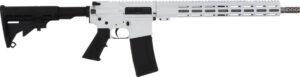 GLFA AR15 Rifle 223 WYLDE - 16" S/S BBL WHITE