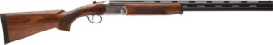 Stevens 22594 555 E 28 Gauge Break Open 2.75" 2-Round 26" Black Satin Over/Under Vent Rib Barrel, Engraved Satin Silver Aluminum Receiver, Fixed Satin Turkish Walnut Stock, Ambidextrous