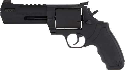 Taurus 2500051RH Raging Hunter Large Frame 500 S&W Mag 5-Round 5.12" Black Ported/Target Crown Barrel, Matte Black Oxide Cylinder, Black Steel Frame, Black Rubber Grip - Image 2