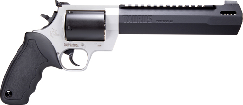 Taurus 2500085RH Raging Hunter Large Frame 500 S&W Mag 5-Round 8.38" Matte Black Ported/Target Crown Barrel, Matte Black Oxide Cylinder, Matte Stainless Steel Frame, Black Rubber Grip - Image 3