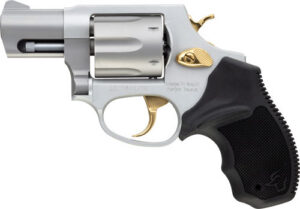 Taurus 856 Ultra Lite .38 Spl(+P) 6rds 2" Barrel Stainless w/Gold Accents
