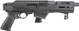Ruger 29101 PC Charger 9mm Luger 10+1 6.50" Threaded Barrel, Black Hard Coat Anodized Finish, Glass-Filled Polymer Chassis, Takedown Stock, 7075-T6 Aluminum Picatinny Rail, Optics Ready