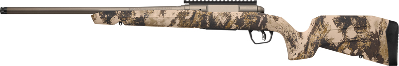 Savage Arms 32323 Axis 2 Pro 25-06 Rem 4+1 20" Gun Metal Bronze Cerakote Heavy Sporter Threaded Barrel & Picatinny Rail Carbon Steel Receiver, Fixed Western Camo Synthetic Stock, Right Hand - Image 2