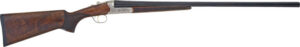 TriStar 38120 Bristol SxS Full Size 20 Gauge Break Open 3" 2-Round 28" Blued Side By Side Barrel, Nickel Engraved w/24K Gold Inlay Steel Receiver, Fixed Oiled Turkish Walnut Stock, Right Hand