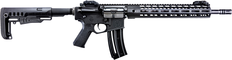 Hammerli Arms 5760500 Tac R1 22 LR 20+1 16.10" Threaded Barrel w/Removeable Flash Hider, Aluminum Upper & Lower Receivers, 13" M-Lok Handguard, 5 Position Stock Includes 1 Magazine