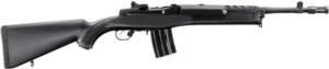 Ruger 5847 Mini-14 Tactical 223 Rem/5.56x45mm NATO 20+1 16.12" Threaded Factory Installed Flash Suppressor Barrel, Blued Alloy Steel, Synthetic Stock, Optics Ready
