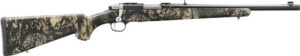 Ruger 7427 77/44 44 Rem Mag 4+1 16.60" Blued Threaded Barrel, Blued Alloy Steel Receiver w/Integral Scope Mount, Kryptek Obskura Nox Camo Synthetic Stock