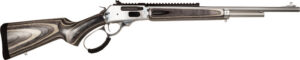 Rossi 953030209LW R95 30-30 Win 5+1 20" Stainless Steel Barrel, Matte Stainless Picatinny Rail Steel Receiver, Gray Fixed Laminate Stock