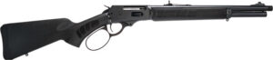 Rossi 954570161PLY R95 Trapper 45-70 Gov 5+1 16.50" Black Oxide Threaded Barrel, Black Oxide Picatinny Rail Alloy Steel Receiver, Fixed Black Polymer Stock