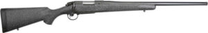 Bergara Rifles B14LM502C B-14 Ridge 7mm Rem Mag 3+1 24" Graphite Black Cerakote Barrel, Graphite Black Cerakote Steel Receiver, Gray Speckled Black Fixed American Style Stock, Right Hand