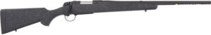Bergara Rifles B14S502C B-14 Ridge 6.5 Creedmoor 4+1 22" Graphite Black Cerakote Barrel, Graphite Black Cerakote Steel Receiver, Gray Speckled Black Fixed American Style Stock, Right Hand