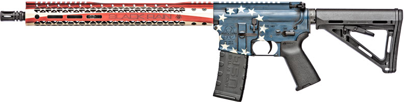 Black RAIN SPEC+ PATRIOT Rifle - 300BLK 16" BETSY ROSS 30-Round - Image 2