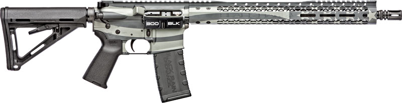 Black RAIN SPEC+ PATRIOT Rifle - 300BLK 16" OBSIDIAN FLAG 30-Round