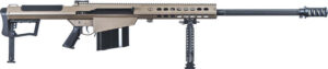 Barrett 18065 M107A1 50 BMG 29" 10+1 Flat Dark Earth Cerakote Flat Dark Earth Fixed with Sorbothane Recoil Pad Stock Black Polymer Grip