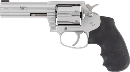 COLT COBRA 38SPL+P FS 4" 6-Round - Stainless RUBBER GRIPS - Image 2