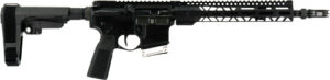 Faxon Firearms FXPRO6A125GA1075 Pro 6mm ARC 10+1 12.50" Black Nitride Match Grade Threaded Barrel, Black Aluminum Receiver w/Picatinny Rail, M-LOK Handguard, Black SB Tactical SBA3 Brace, Ergonomic G