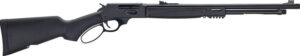 Henry H009X-360BH X Model Full Size 360 Buckhammer 5+1 21.37" Blued Steel Barrel, Blued Drilled & Tapped Stainless Steel Receiver, Fixed Black Synthetic Stock, Right Hand