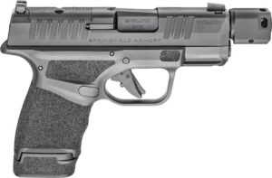 Springfield Armory HC9389BTOSP Hellcat Micro-Compact RDP 9mm Luger 13+1/11+1 3.80" Threaded/Compensated Barrel, Black Polymer Frame w/Picatinny Acc. Rail & Adaptive Grip Texture, Optic Ready Slide